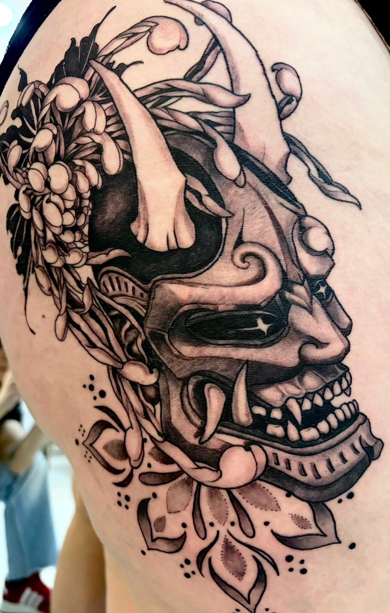 Máscara Hannya — Alba Leiva